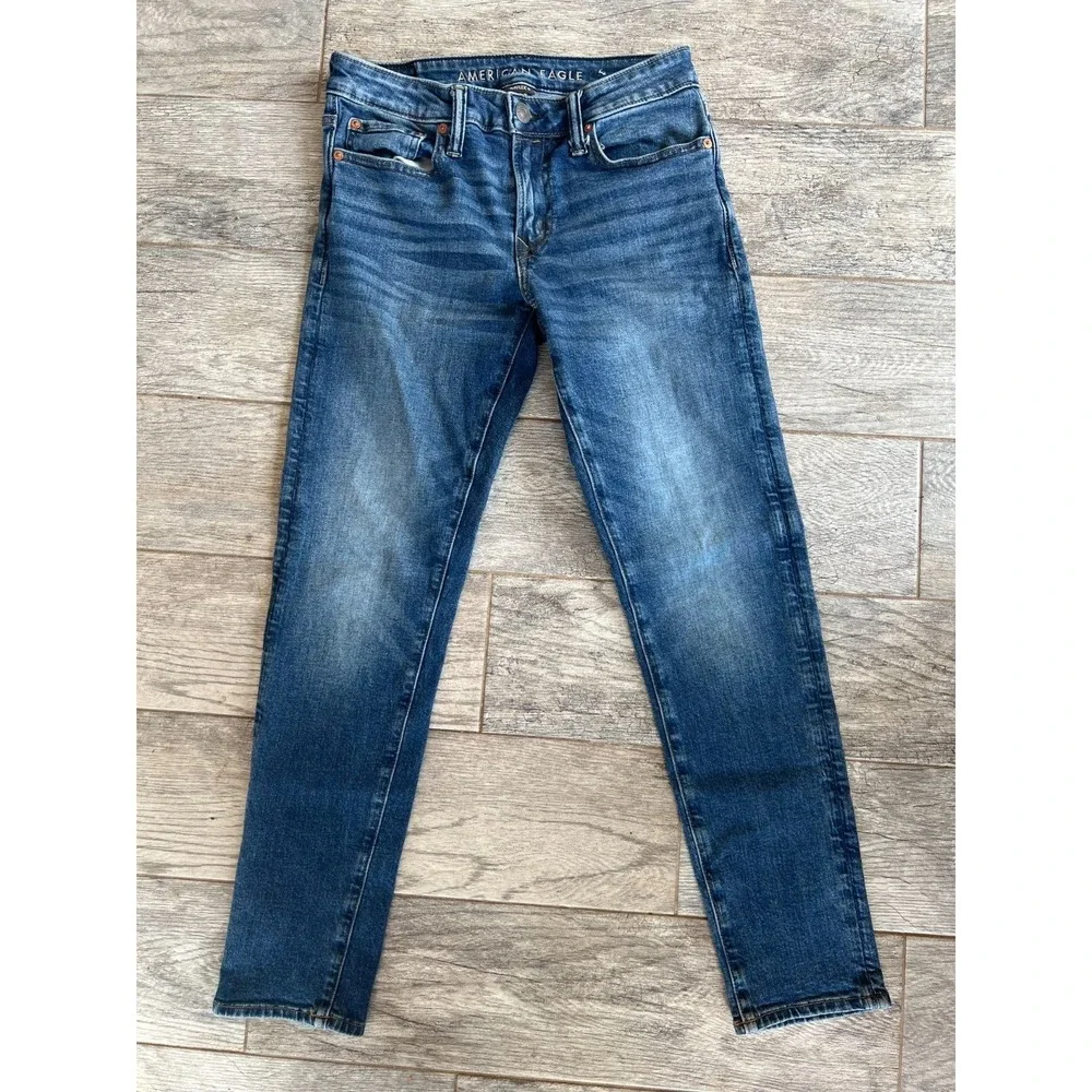 American Eagle Denim Jeans Airflex+ Athletic Skinny 28 x‎ 30 Mens 28x30 AE